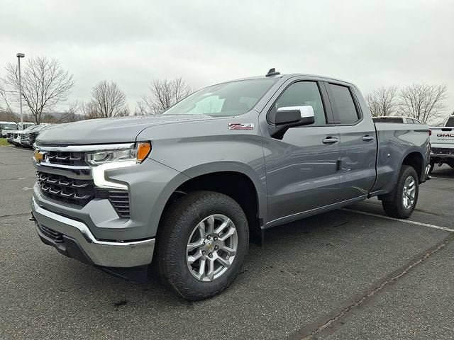 2026 Chevrolet Silverado 1500 LT in Sterling Gray Metallic — front three-quarter view