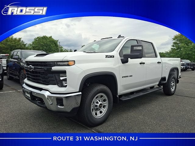 2026 Chevrolet Silverado 2500 HD WT in Summit White — front three-quarter view