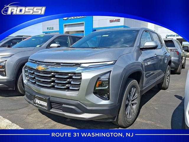 2026 Chevrolet Equinox LT in Sterling Gray Metallic — front three-quarter view