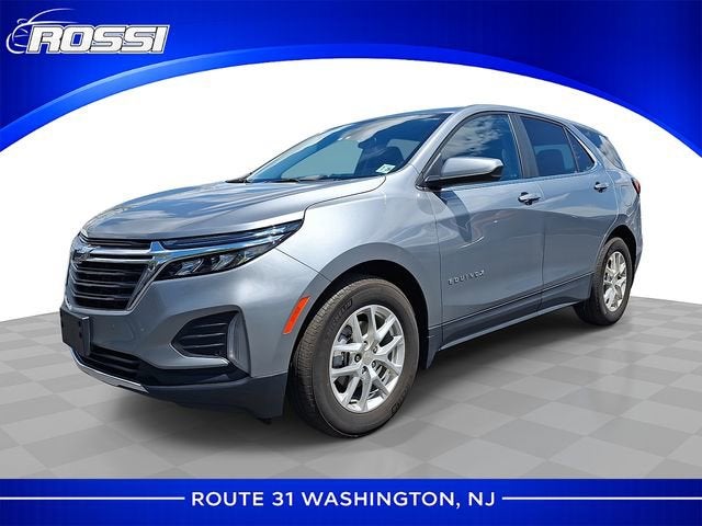 2024 Chevrolet Equinox LT in Sterling Gray Metallic — front three-quarter view