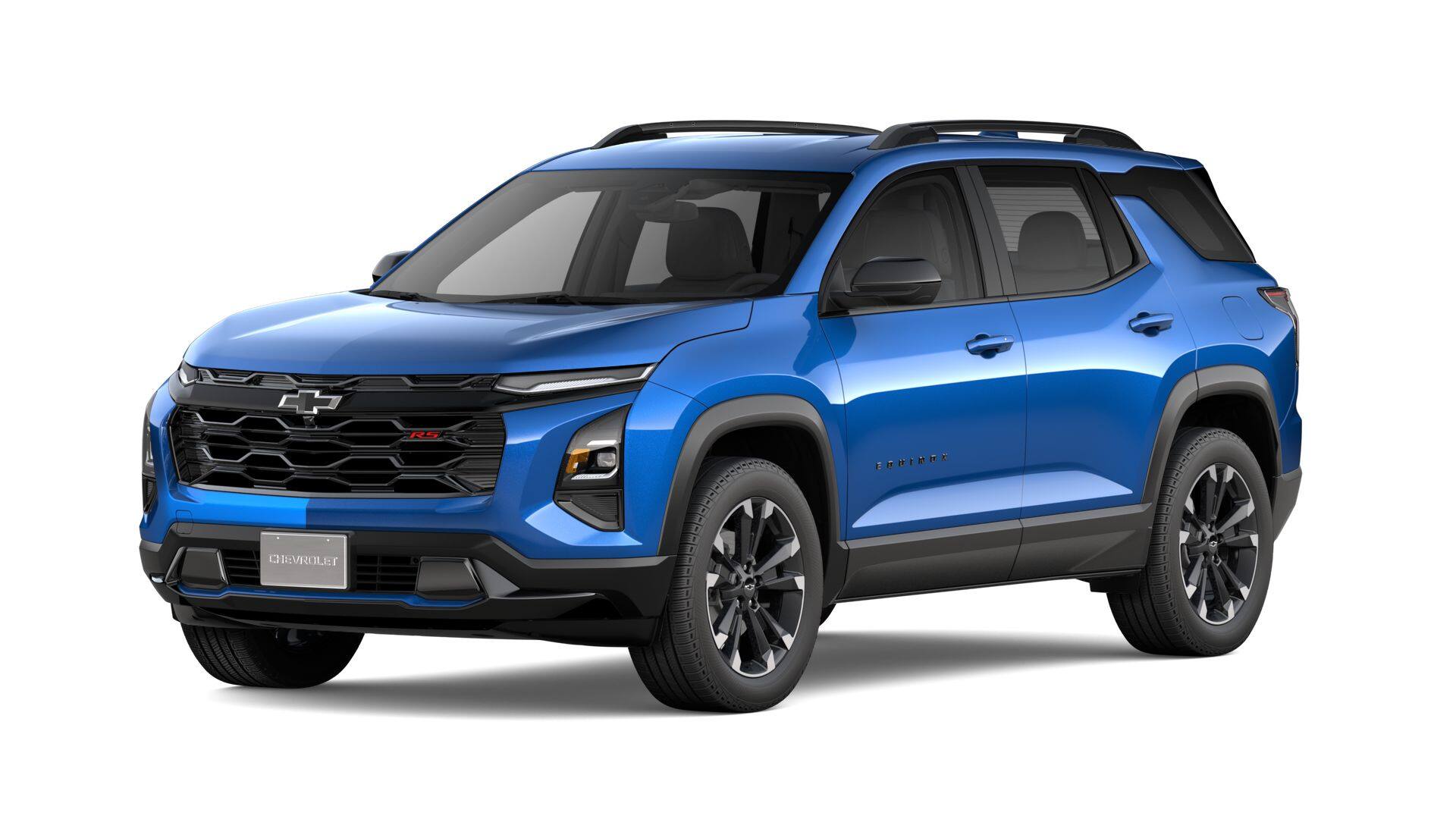 2027 Chevrolet Equinox AWD RS in Reef Blue Metallic — front three-quarter view